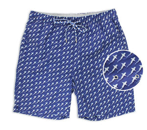 Reef Shark Rally: Swim Trunks - Navy (XL & XXL)