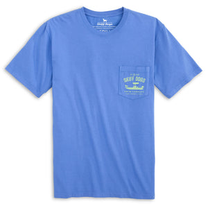 Summer Catch: Pocket Short Sleeve T-Shirt - Marine