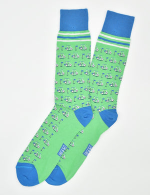 Fairway Fliers: Socks - Green