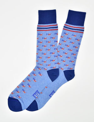 American Pride: Socks - Blue