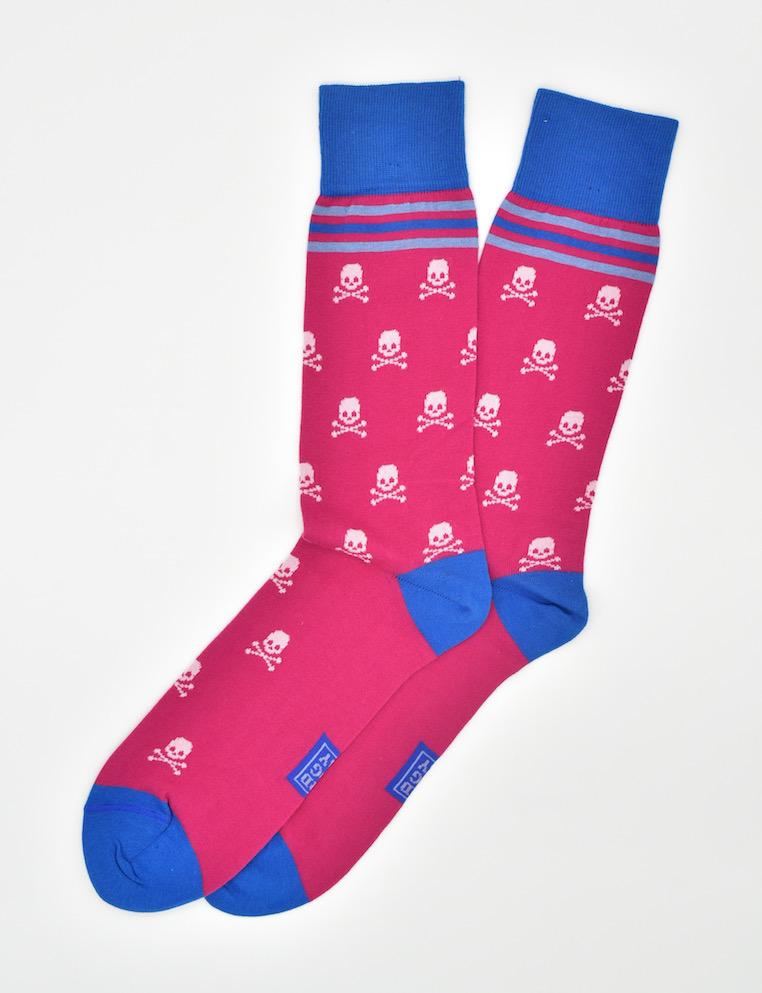 The Bonesmen: Socks - Coral