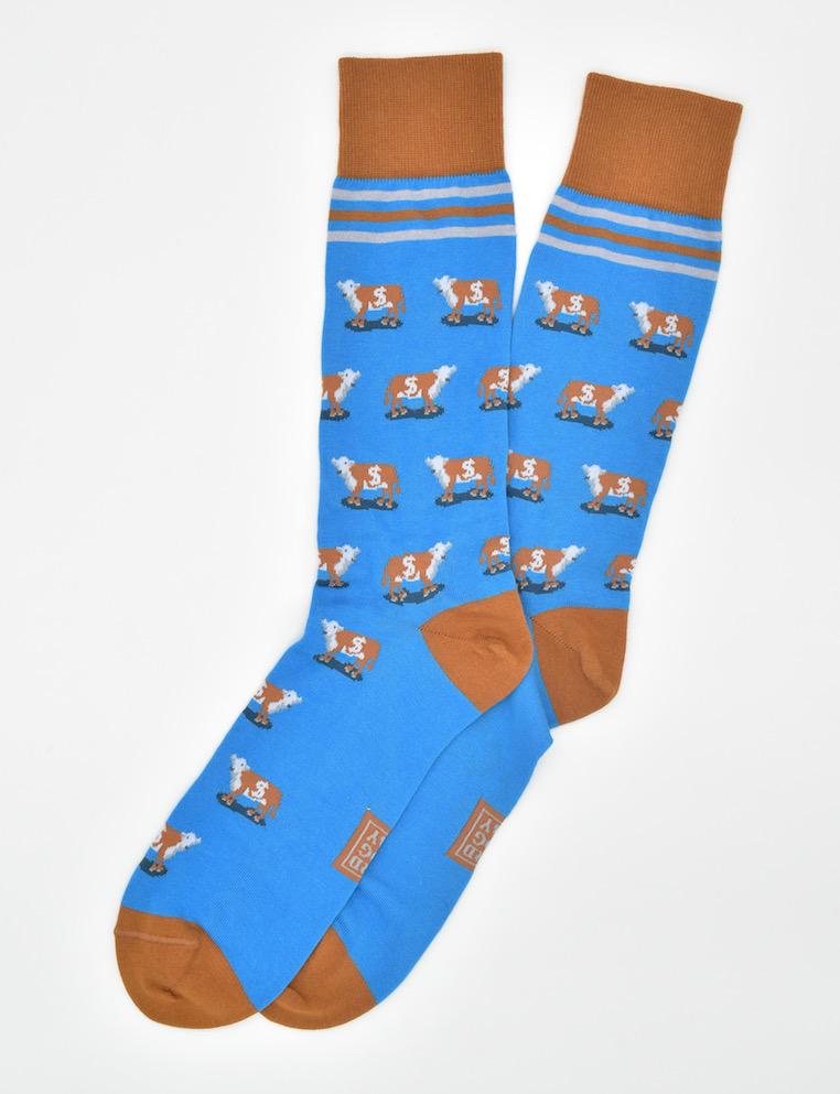 Cash Cow: Socks - Blue