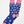 Load image into Gallery viewer, Pink Elephants: Socks - Mid Blue

