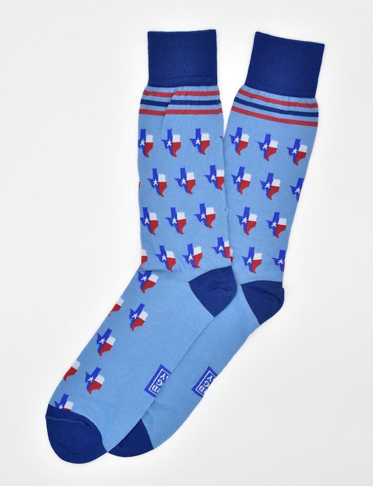 Texas Pride: Socks - Blue