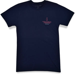 Blue Crab: Short Sleeve T-Shirt - Navy