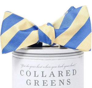 Makers Bow Tie Yellow/Blue Bow Ties - Collared Greens American Made