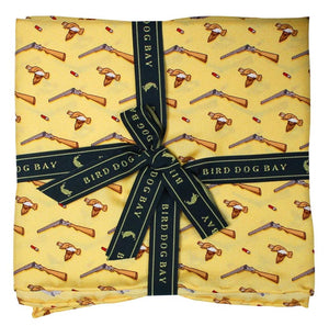 American Made Collared Greens Pocket Squares Yellow Made in the USA