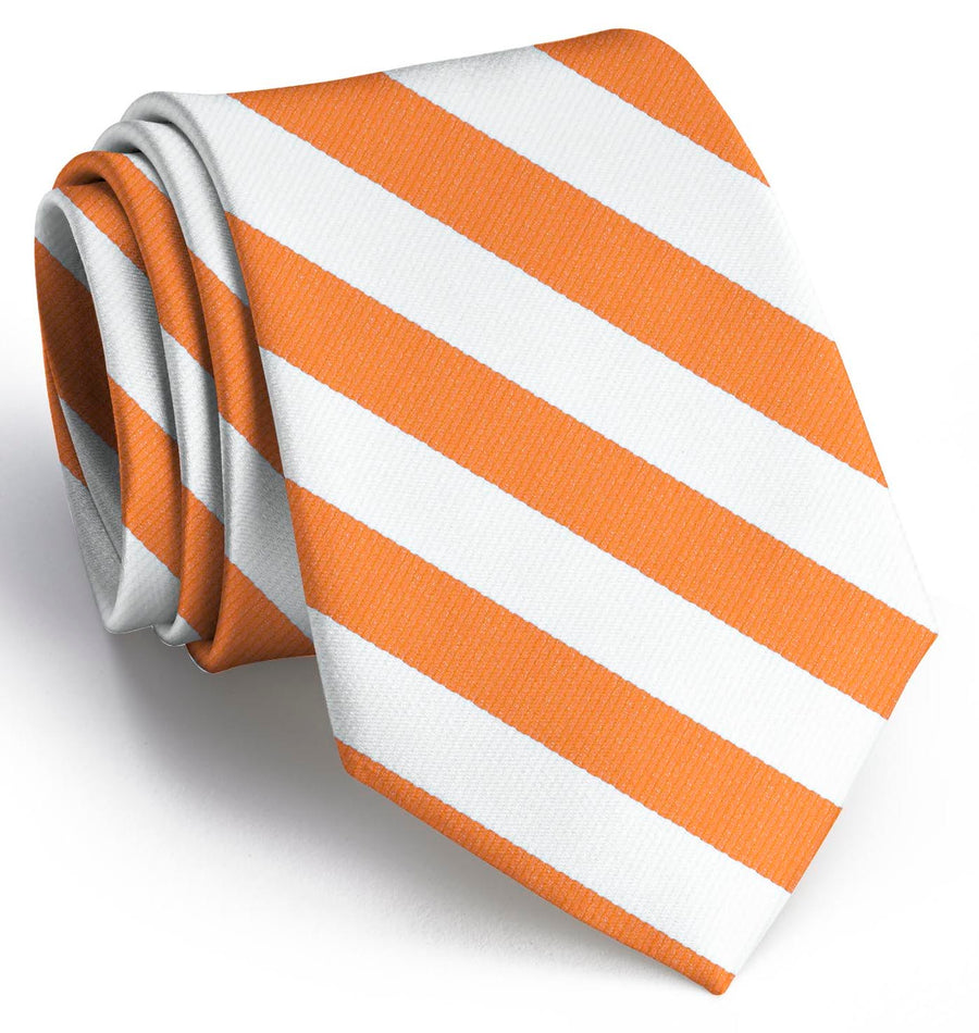 Davis: Tie - Orange/White