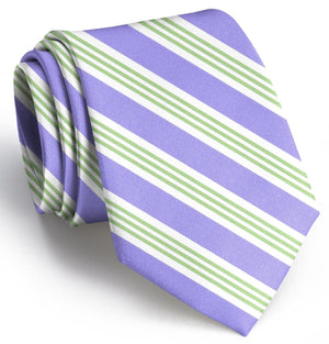 Homestead: Boys Tie - Purple/Green