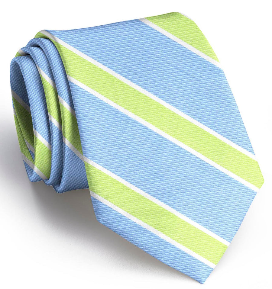 Poplar: Tie - Blue/Green