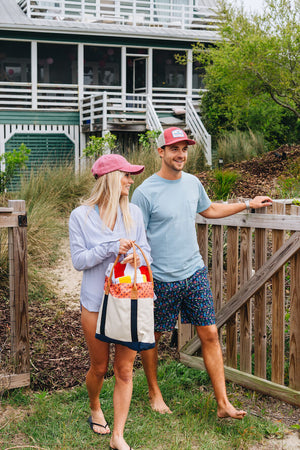 Tiki Happy Hour: Swim Trunks - Navy